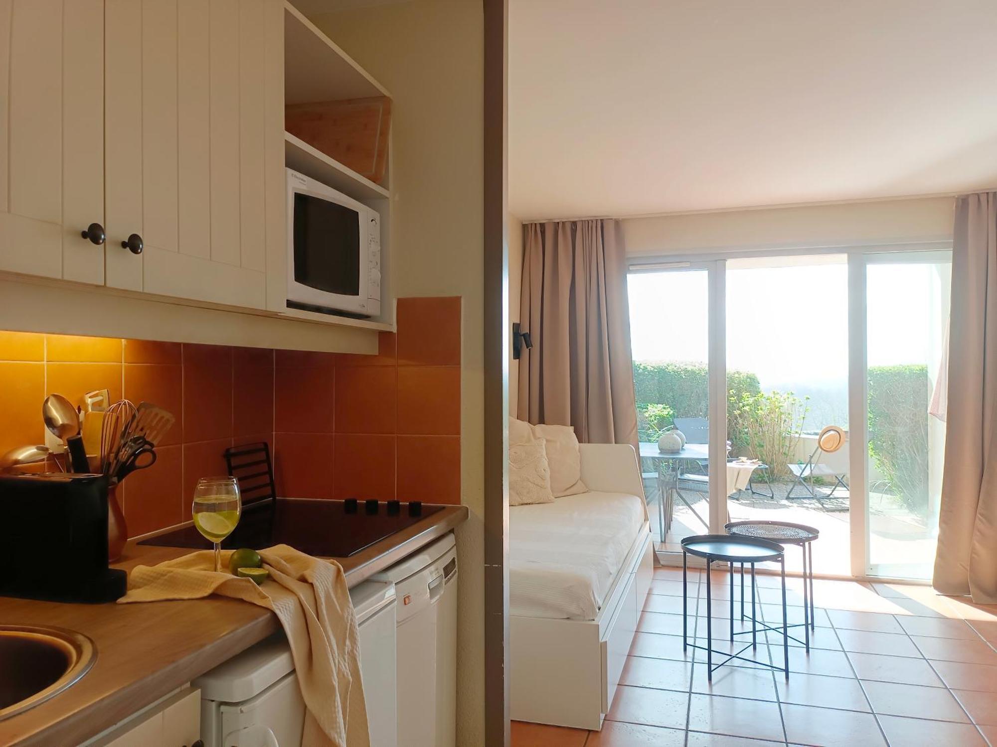T1 Bis Avec Piscine Vue Golf Et Montagnes Daire Arcangues Dış mekan fotoğraf